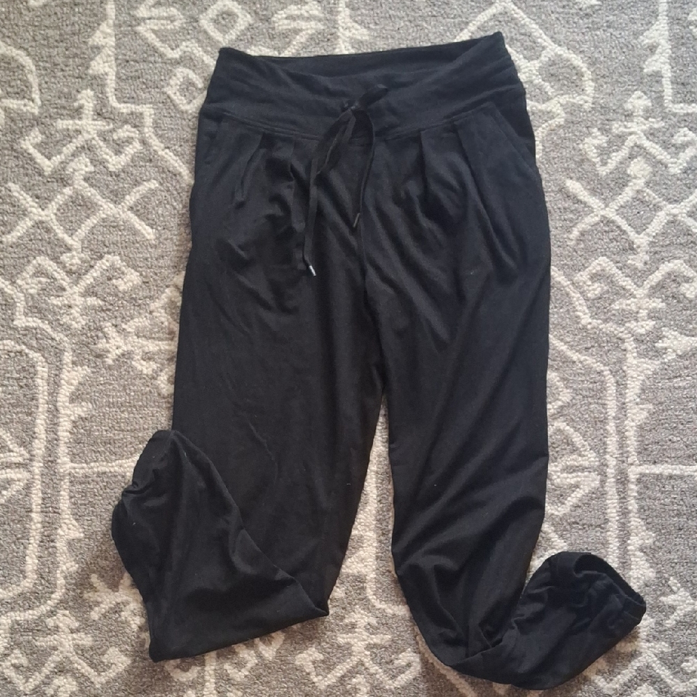 Black Drawstring Pants